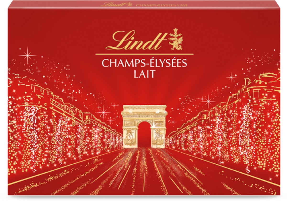 Lindt Champs Elysées chocolat pralinés Lait - 482g