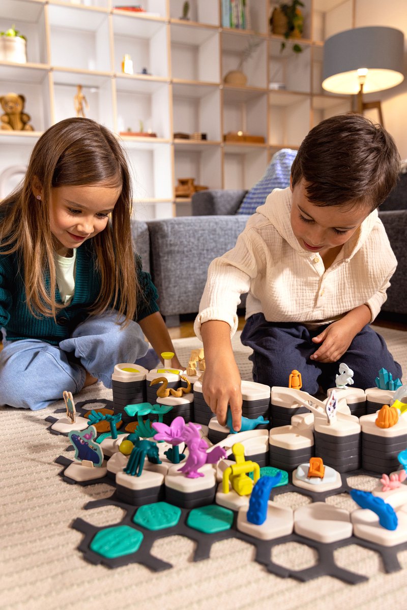 GraviTrax Junior Starter-Set XXL My World - Knikkerbaan - Interactief Kogelbaansysteem voor Kinderen — afbeelding 3