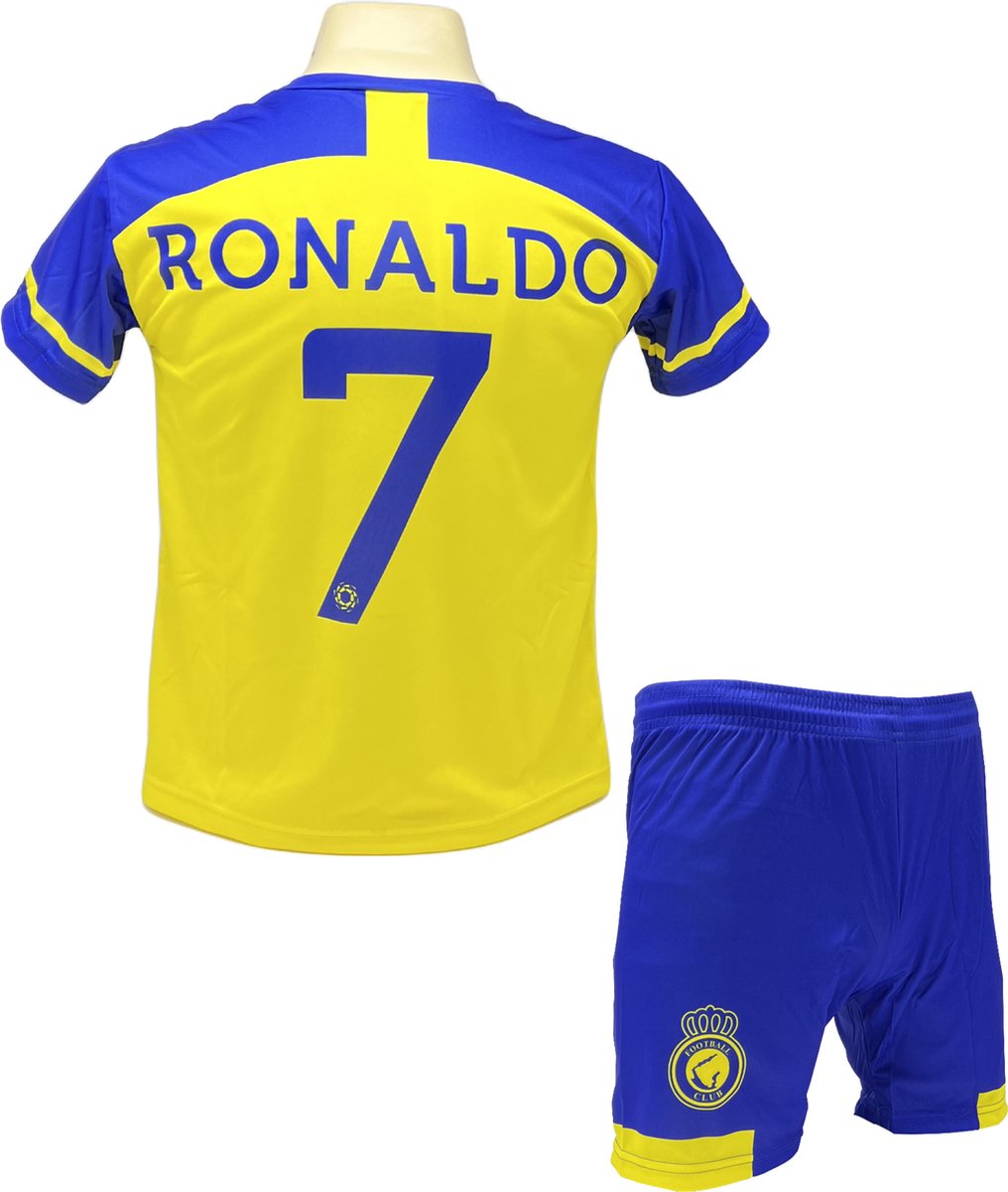 Ronaldo Al Nassr Voetbalshirt en Broekje Voetbaltenue - Maat L