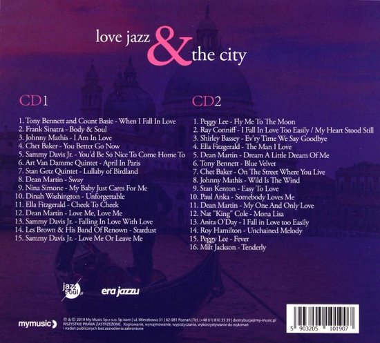 Love Jazz & The City Essential collection [2CD] - Tony Bennett