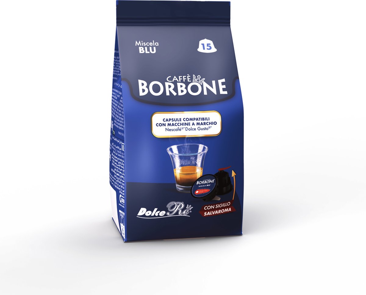 Caffè Borbone Selection - Dolce Gusto - BLUE Blend - 15 capsules