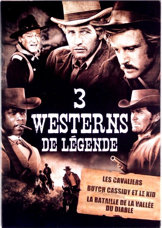 Butch Cassidy and the Sundance Kid / Duel at Diablo / The Horse Soldiers [3DVD]
