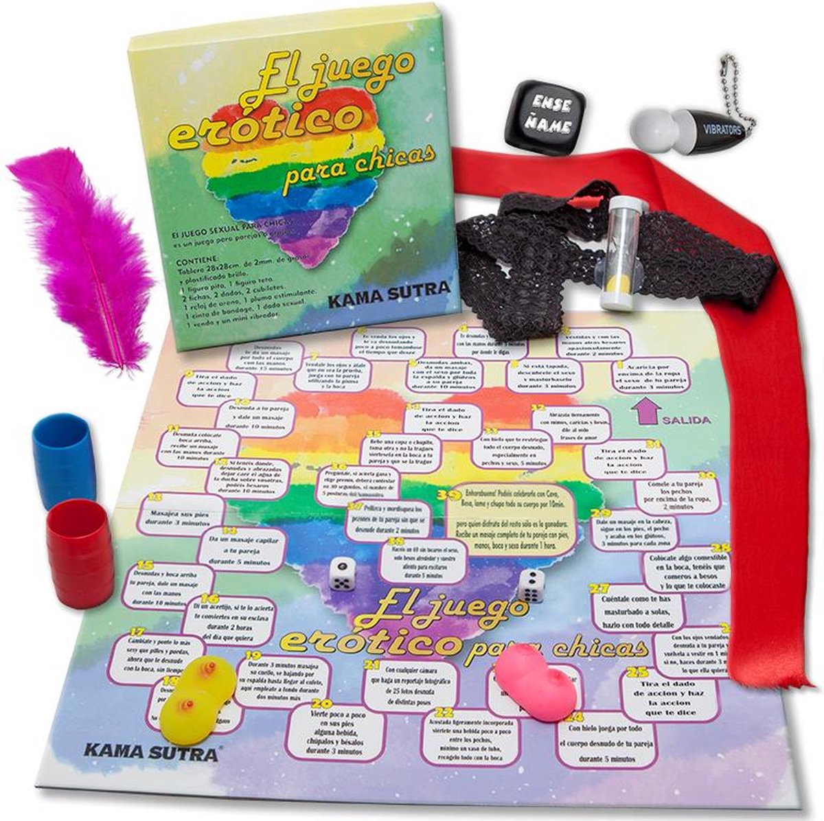 Board Game Erótico para Chicas Erotic for Girls