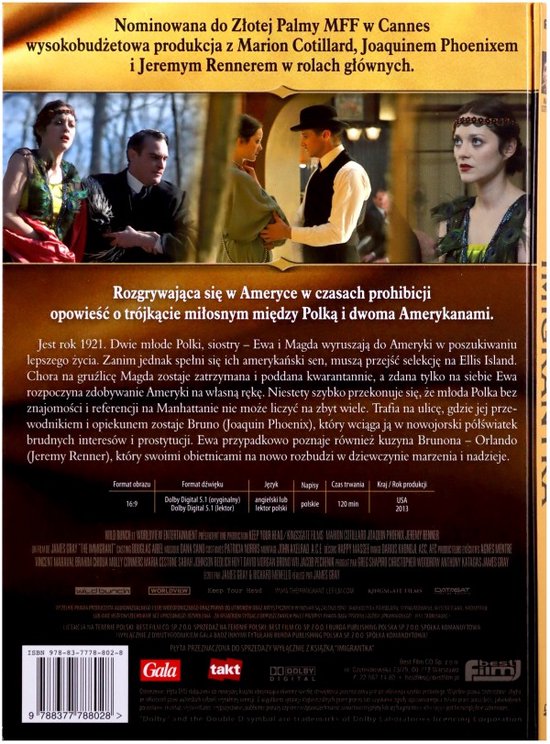 The Immigrant [DVD]