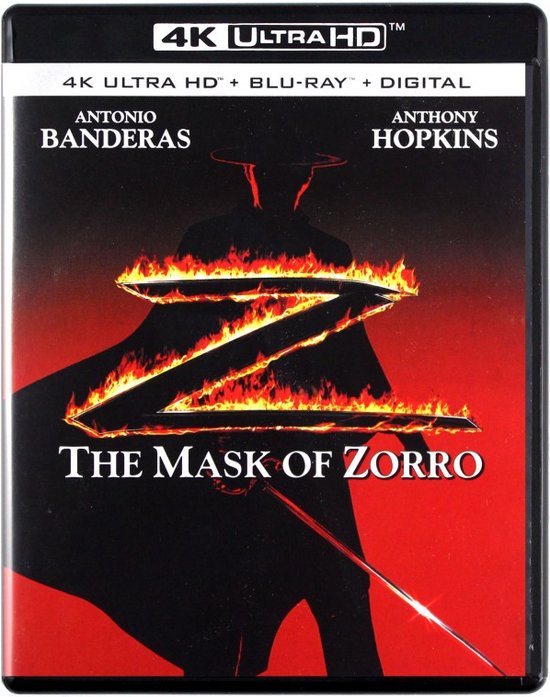 The Mask of Zorro [Blu-Ray 4K]+[Blu-Ray]