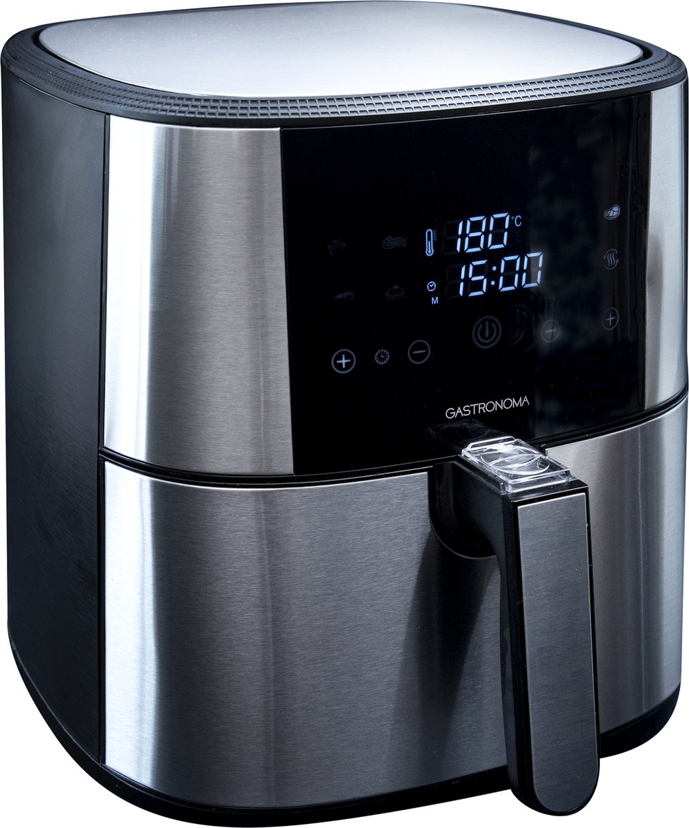 Gastronoma Digitale Heteluchtfriteuse - 6L - 1800W Airfryer - 18290002 - Zwart