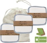 green-goose Herbruikbare Wattenschijfjes | 15 Stuks | Medium | In Geschenkverpakking