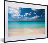 Affiche avec cadre Summer - Plage - Curaçao - 40x30 cm