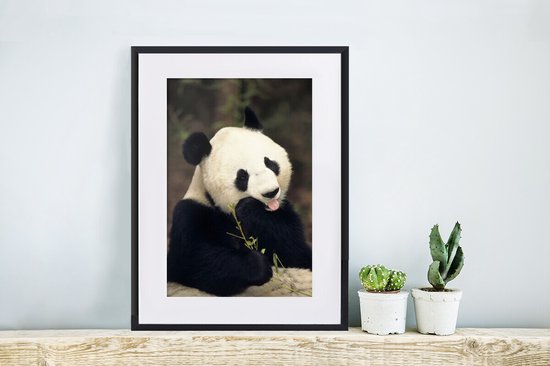 Manger panda 30x40 cm - petit