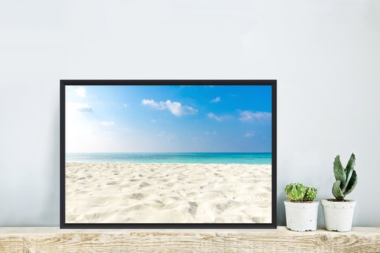 Fotolijst incl. Poster - Strand - Licht - Zon - 60x40 cm - Posterlijst