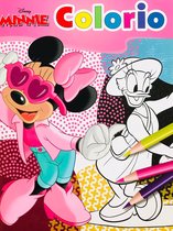 Disney Minnie - Kleurboek - Minnie Mouse - Katrien - Kleurboek meisjes - Knutselen meisjes - Kleurboek voor kinderen - Minnie Mouse kleurboek
