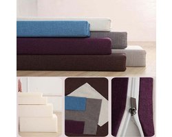 Matras Vulstuk - Bed Kussen - Slaap Comfort - Aangepast Formaat - 200x20x10cm - Grijs