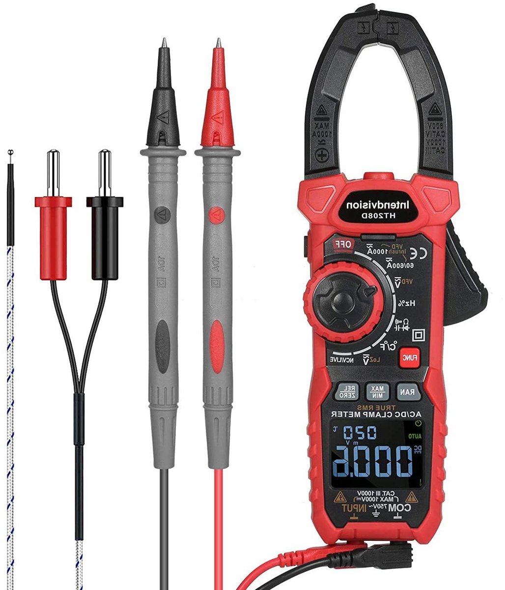Digitale Klemmeter - Professionele Multimeter - Elektrische Tests - True RMS Meting - 1000A AC/DC - Zwart