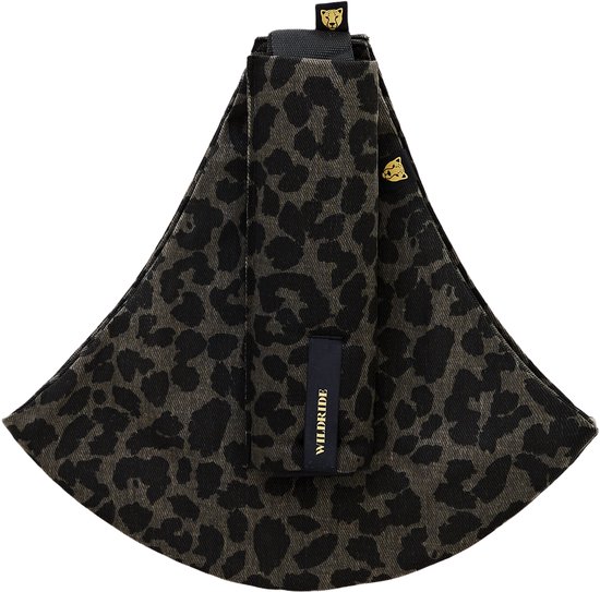 Wildride® Kinderdrager - Lichtgewicht & Draagbaar - Heupdrager Voor Kinderen van 9 Maanden tot 4 Jaar - Draagzak voor Baby en Peuter - Baby Carrier - Tot 20 kg - Luipaardprint Grijs