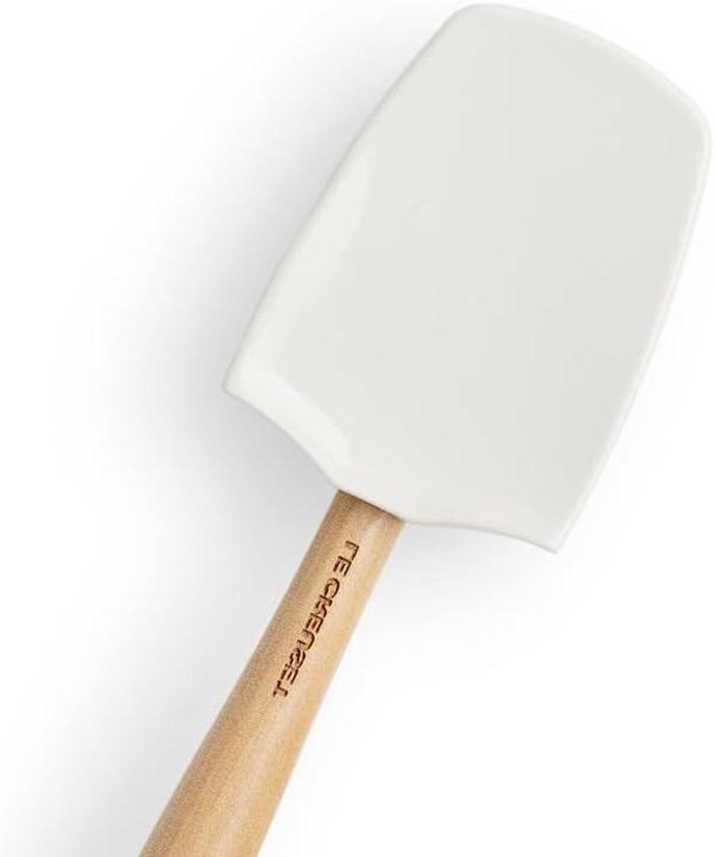 Le Creuset Ambachtelijke pollepel, groot, 28 cm, siliconen, meringue