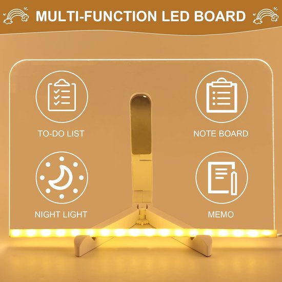 Led note board with colors - België