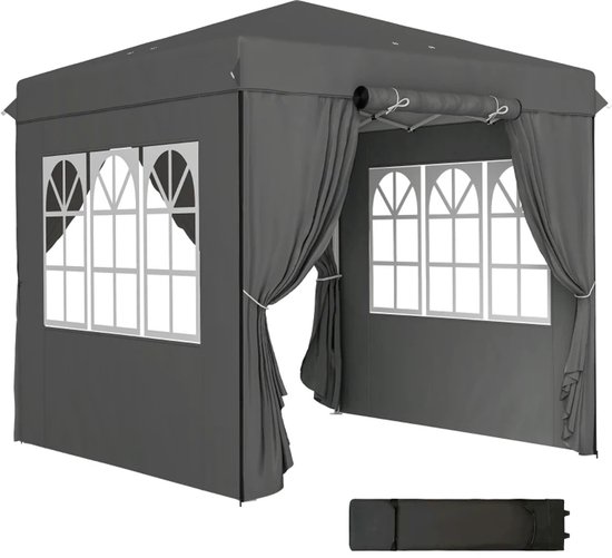 Kesser Paviljoen Capri 3x3m - Easy Up Partytent - Nieuw Kesser Paviljoen Capri 3x3m - Easy Up Partytent - Nieuw