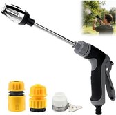 Hoge Drukreiniger - Turbo Washer - Autowaspistool - met 3 aansluitingen - Spuitpistool - Multi-reinigingsspuit - voor Tuinirrigatie, Autowasstraten - Pistool / sproeier