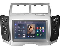 Junsun Android 15 Autoradio Geschikt Voor Toyota Yaris/Vitz/Platz 2005-2012 Accessoires - 2GB+64GB - Draadloze CarPlay & Andriod Auto - Bluetooth - GPS-navigatiesystem - 7-inch HD Touchscreen - WiFi - Stuurwielbediening - DSP
