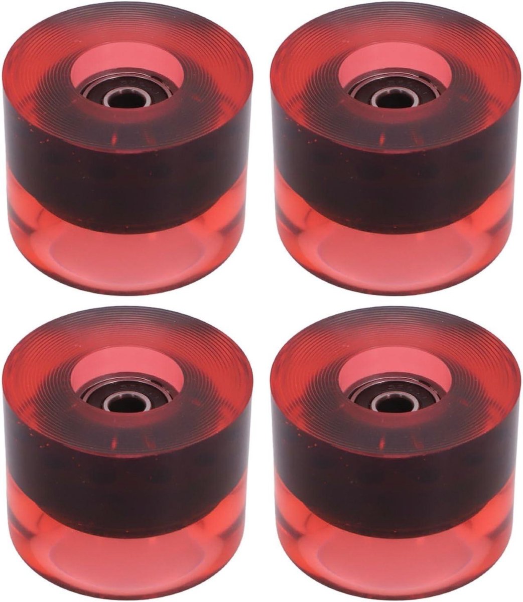 Skateboardwielen en Lagers Longboard Cruiser Set Street Skating 78A Hardheid PU 60x45mm B