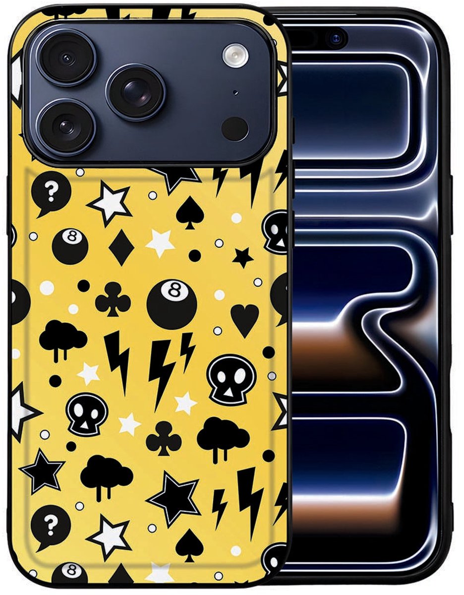 Tpu Hoesje Punk Yellow Apple iPhone 17 Pro