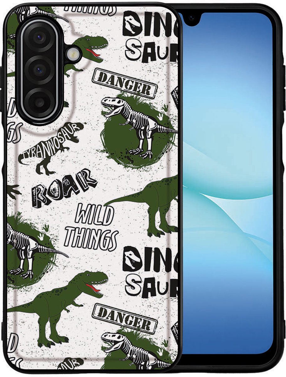TPU Hoesje Samsung Galaxy A17 Dinosaurus