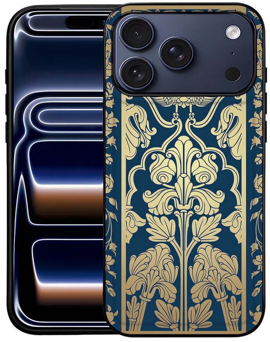 iPhone 17 Pro Max Back Cover Beige Flowers