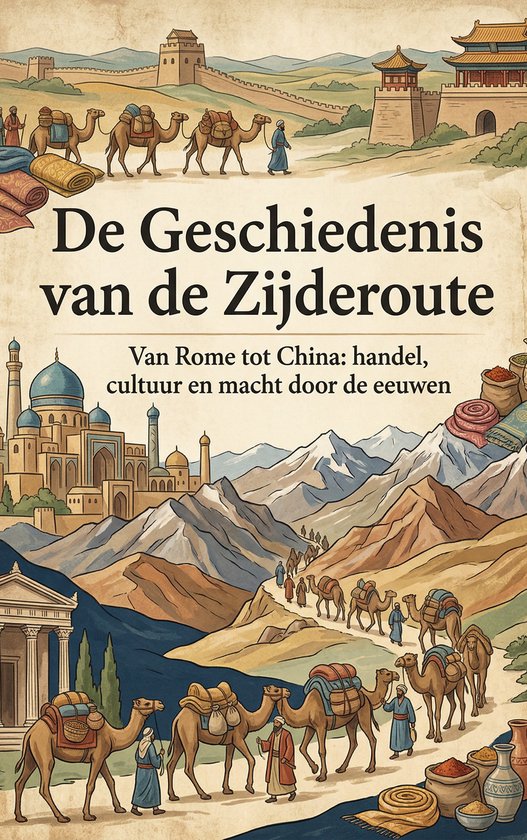 De Geschiedenis van de Zijderoute - cover