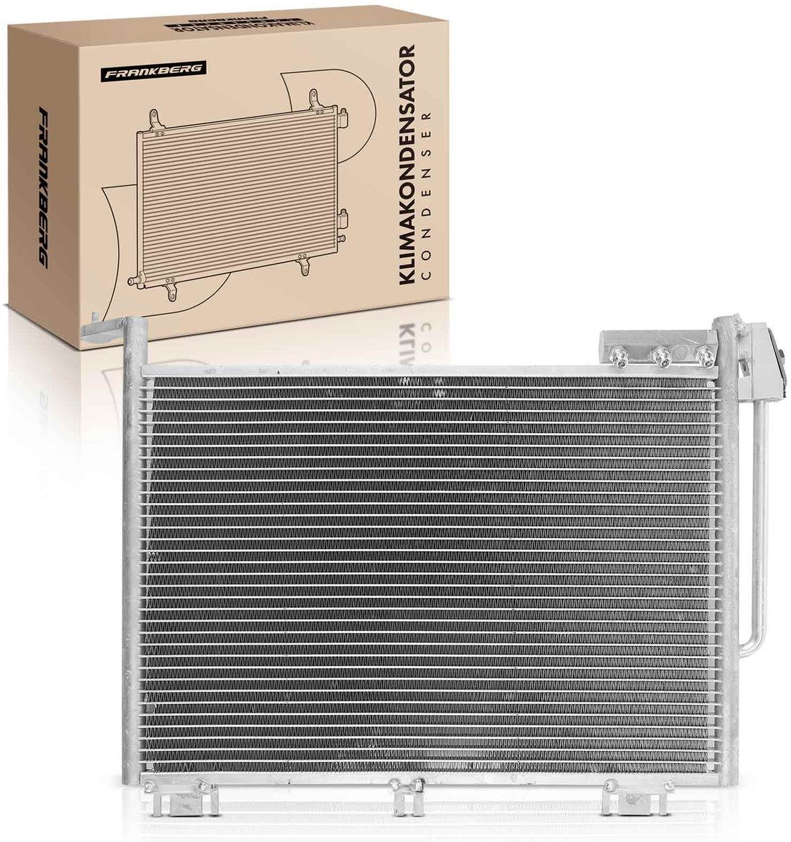 Frankberg 1x condensor airconditioning voor Volvo 940 960 S90 V90