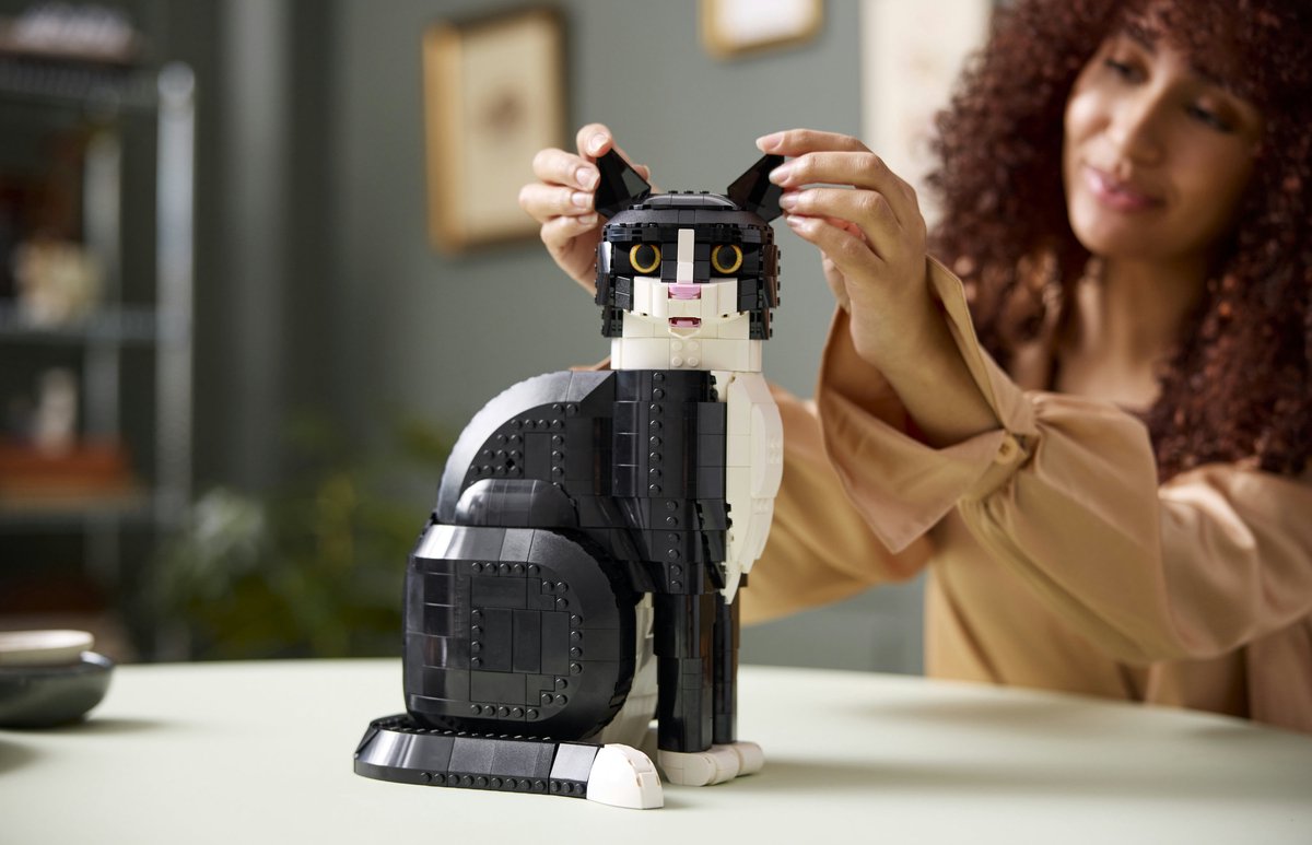 LEGO Ideas Zwart-witte kat - 21349 — afbeelding 9