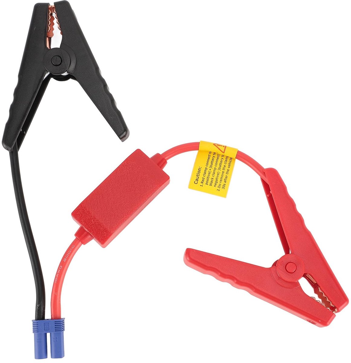 Allecto - Jump Starter Kabel met Batterijklemmen - 12V Crocodile Clips voor Auto Start