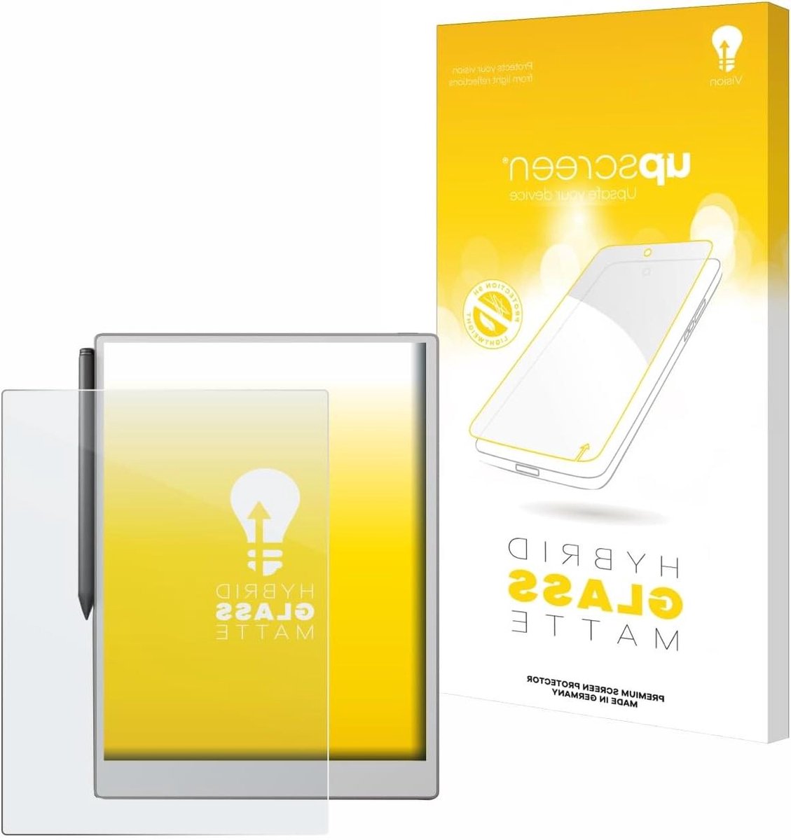 Matte Screen Protector - Anti-Reflecterend Glas - Scherm Beschermen - 9H Hardheid - Dun en Licht - Mat