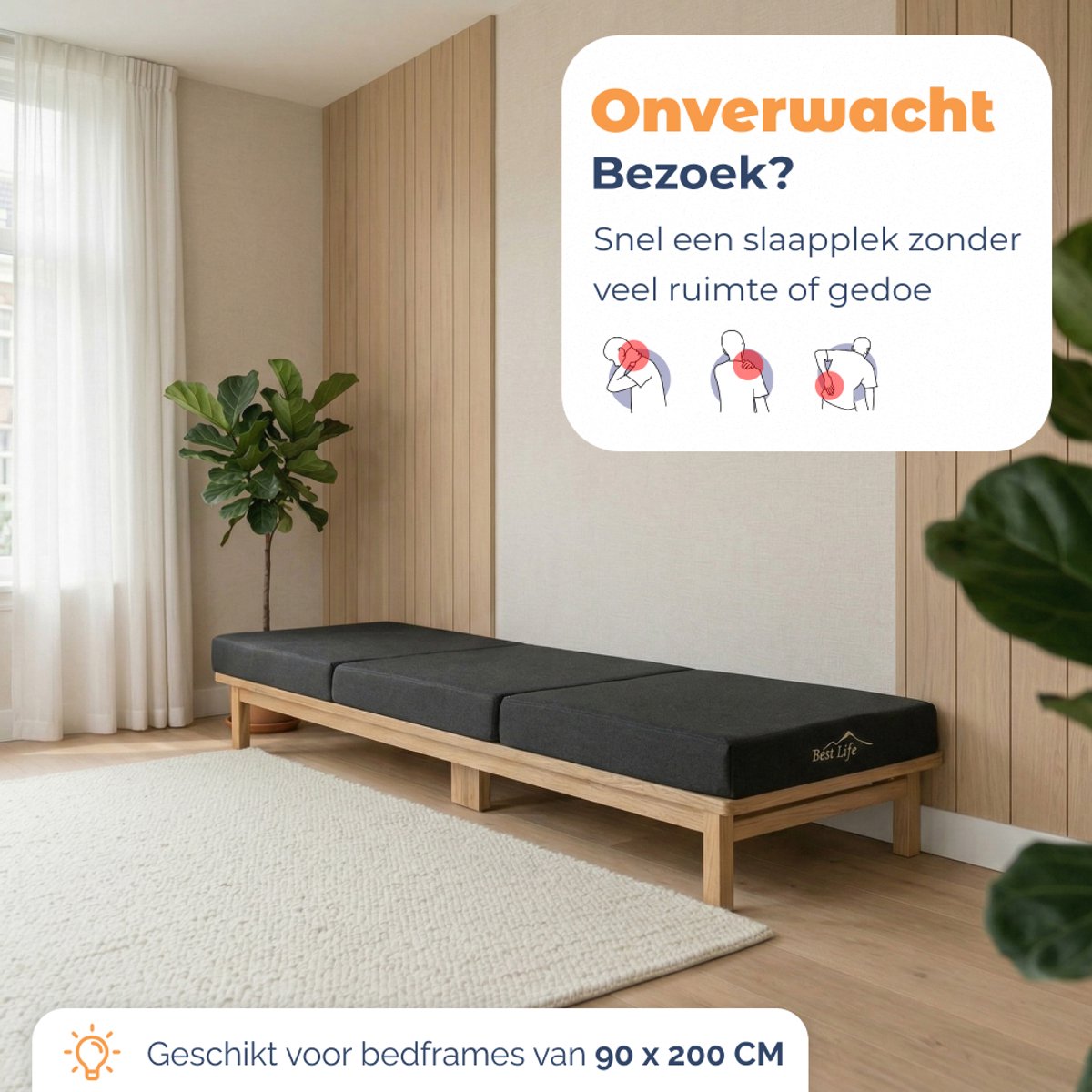 Best Best Life Opvouwbaar Matras - afbeelding 3