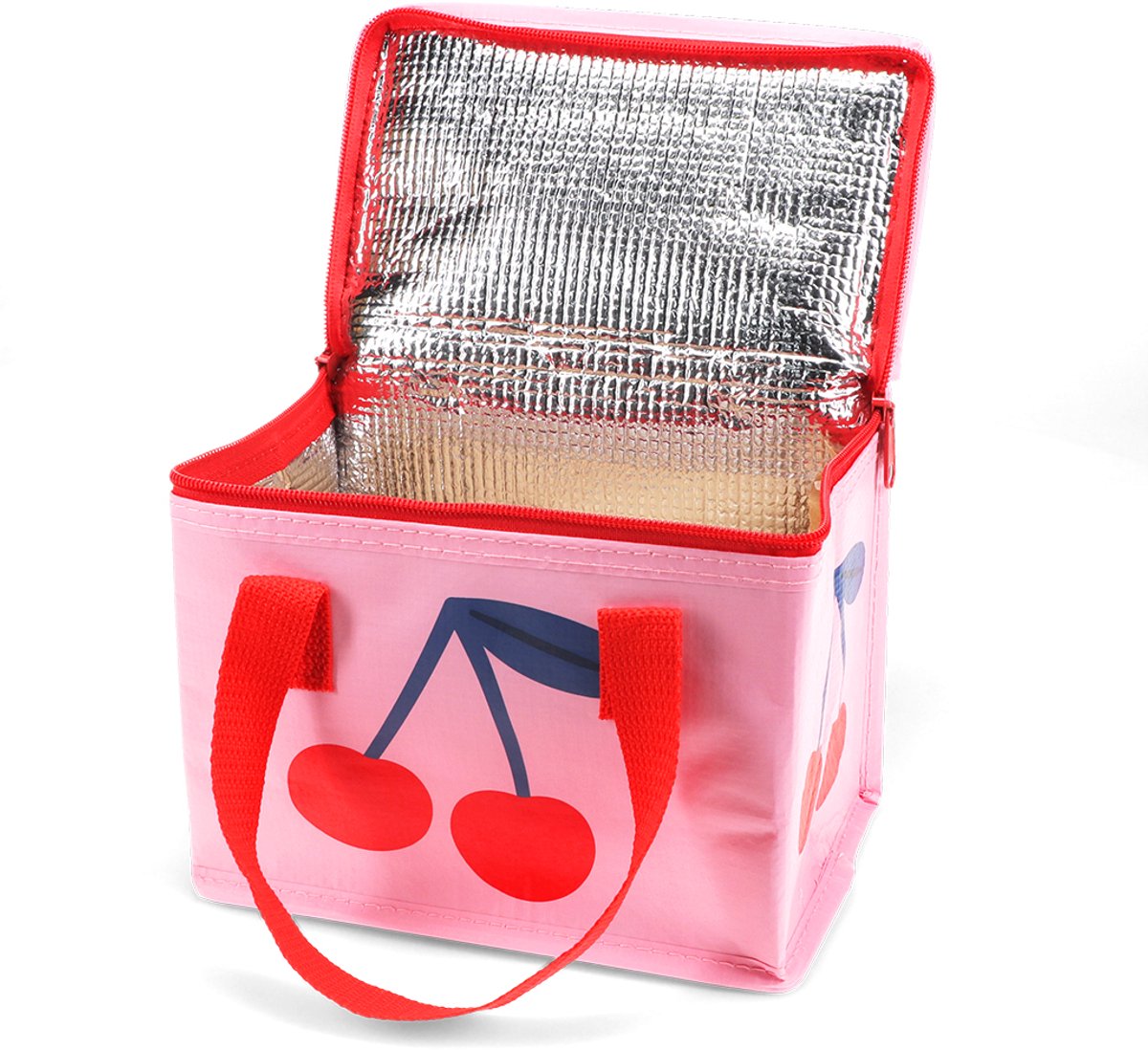 Rex London Geïsoleerde Lunchtas Cherry – Koeltasje met Rits – Lunch Bag voor Werk, School & Picknick — cadeau in Cadeau-ideeën - foto 3