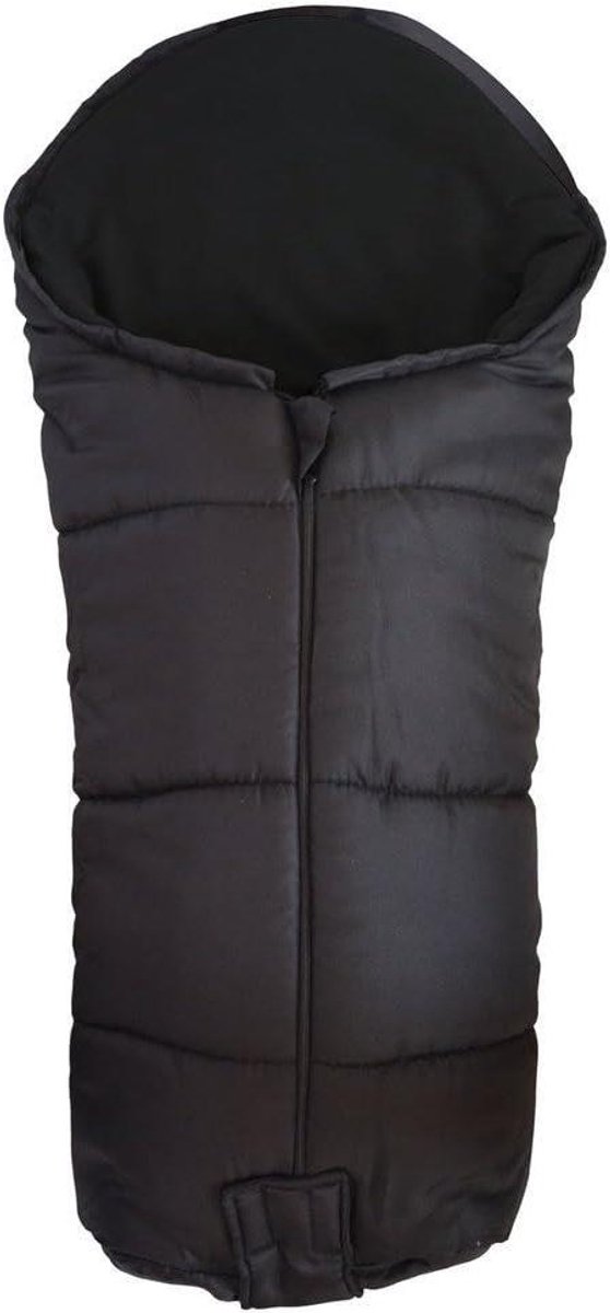 Voetenzak Kinderwagen - Baby Toes - Warmte & Comfort - Wind- en waterafstotend - 41x30x13 cm - Zwart