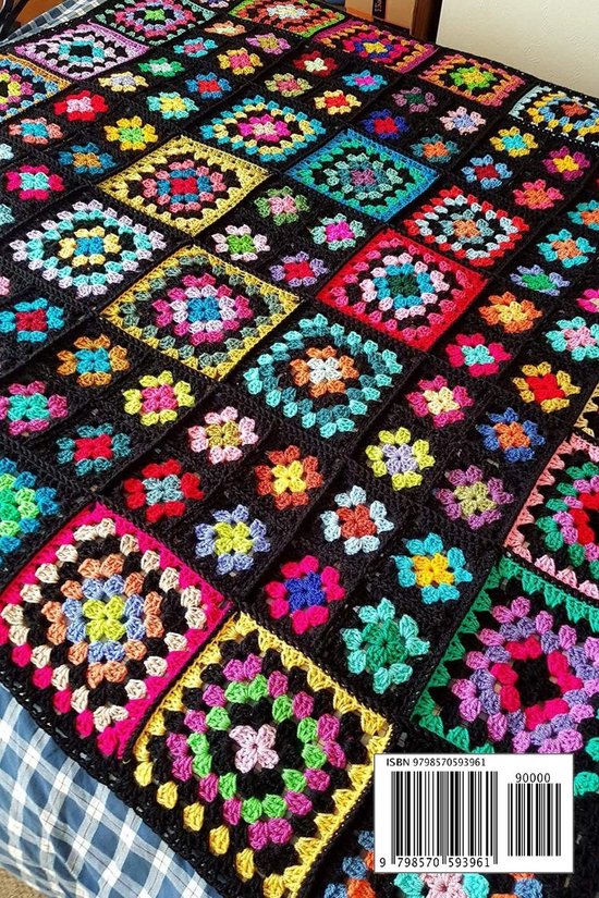 Haakpatronen Granny Squares - Haaksteken Gids - Creatief Haken - Stap-voor-stap Instructies - 22.86 x 15.24 cm — afbeelding 2
