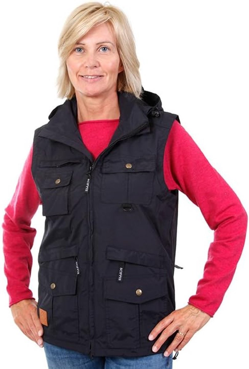 Softshell Tableland Vest Zwart