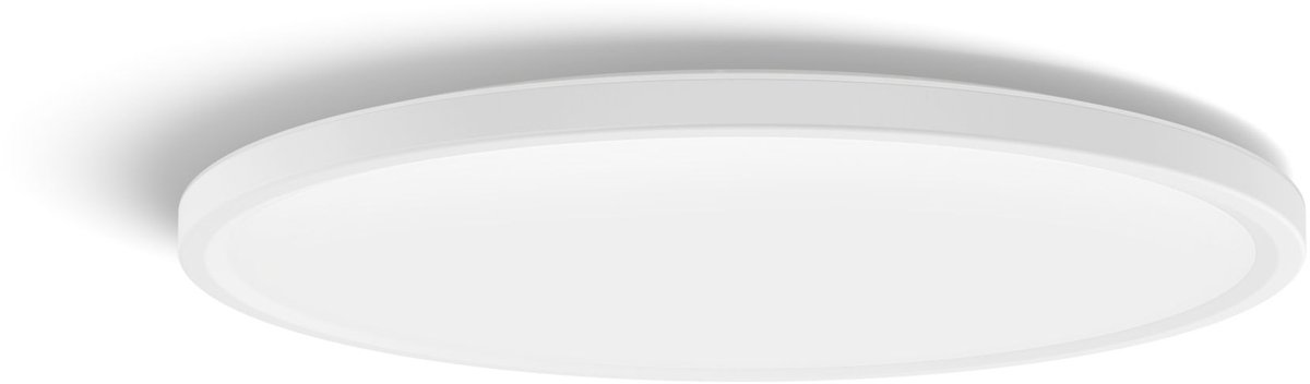 Hue Devote minimalistische plafondlamp M Gelijkmatige lichtverdeling ⌀42,1 cm Tot 2900 lumen Matwit kunststof — afbeelding 3