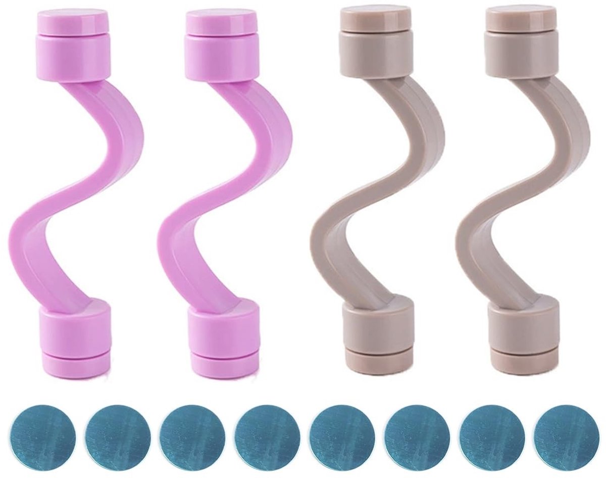 Namvo 4-Pack Magnetische Deursupport voor Wasmachine - Deurstopper voor Veiligheid en Gemak