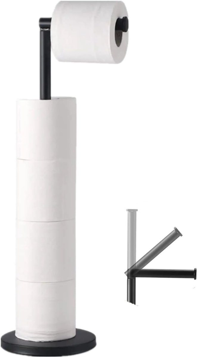 NBAP® Toiletbutler - Toiletrolhouder Staand - Goud - Accessoire