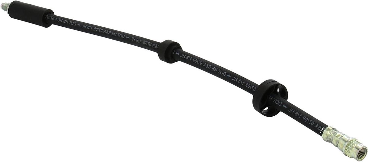 Remslang Voor - Remleiding Auto - Veilig Remmen - Links Montage - 490 mm - Zwart