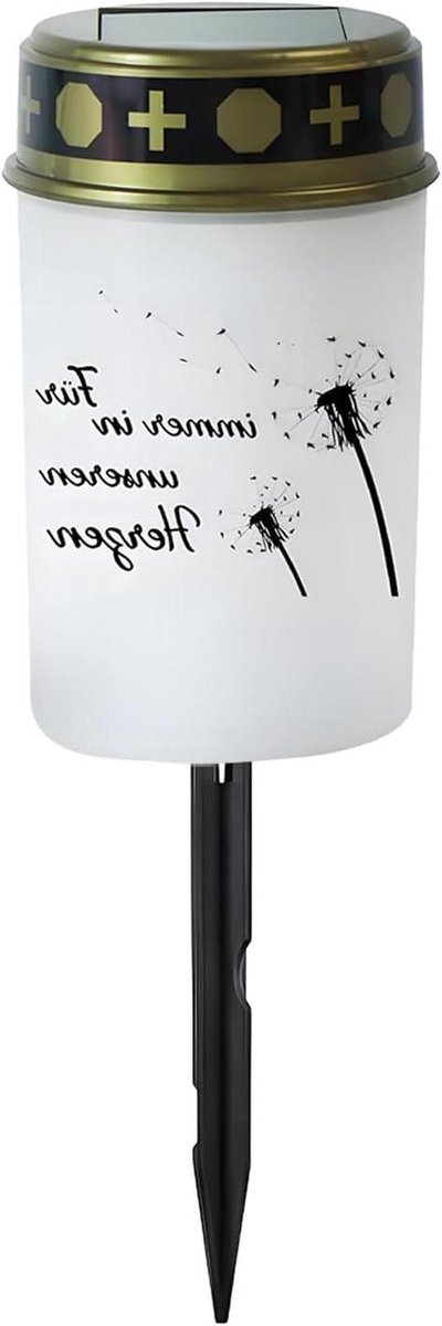 Verlichting Voor Op Het,Ritueel Kaarslampje - LED Buiten Memorial Paallicht Voor Decoratie
