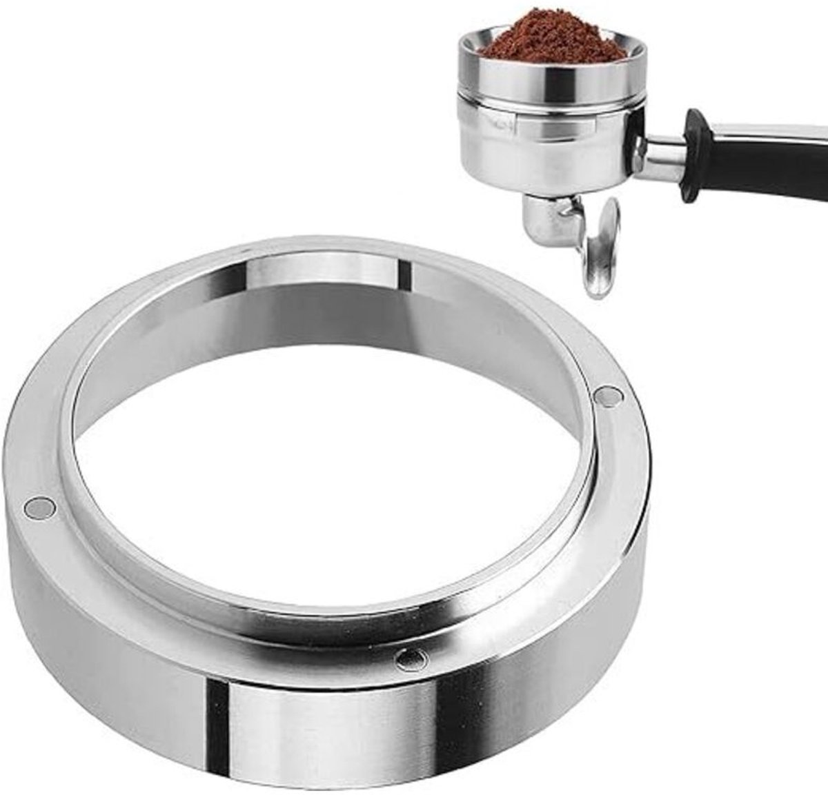 51 mm Koffiedoseerring - Magnetische koffiedoseerring, geschikt voor koffiemachines en een essentieel hulpmiddel geschikt voor filterkoffie.