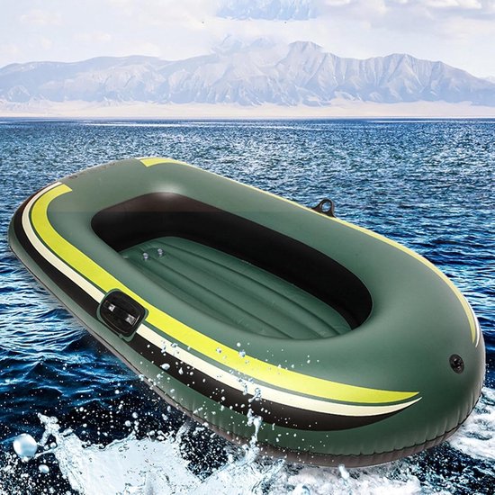 Opblaasbaar bootvlot - Verdikte antislip opblazende waterscooter, lekvrije PVC-stijl drijvende boot voor volwassenen kinderen, zwembad meer rivier watersport, outdoor zomer zwemmen vrije tijd — afbeelding 3