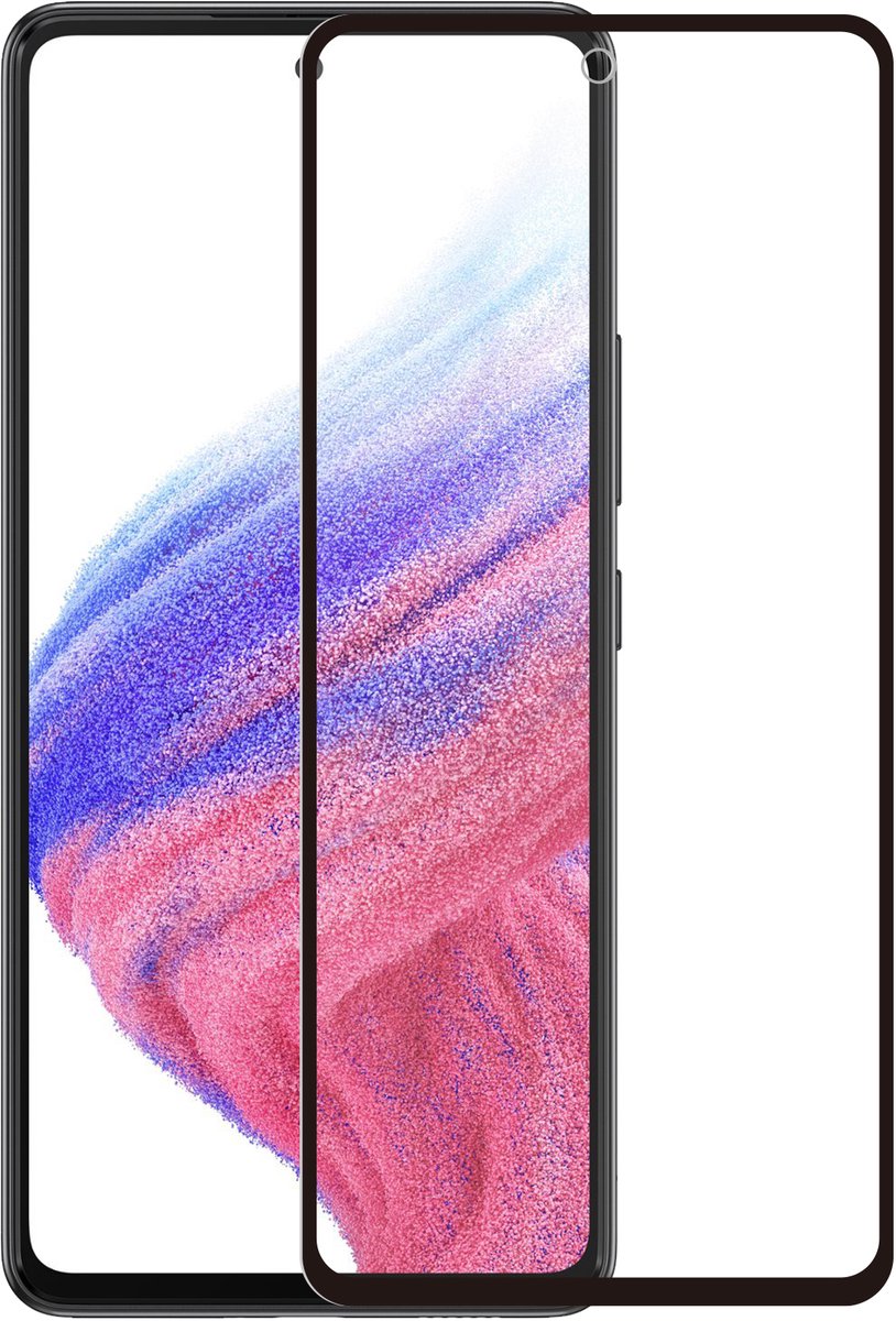 ScreenArmor Full Cover Tempered Glass Screenprotector voor Samsung Galaxy A53 5G / A52 5G