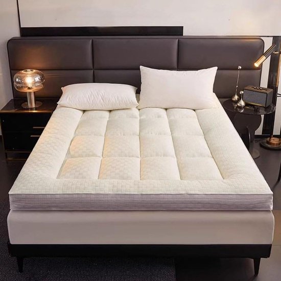Opvouwbare Vloer Matras - Draagbare Futon - Comfortabel Slapen - Versterkt Quilten - 90 x 200 cm - Grijs — afbeelding 4