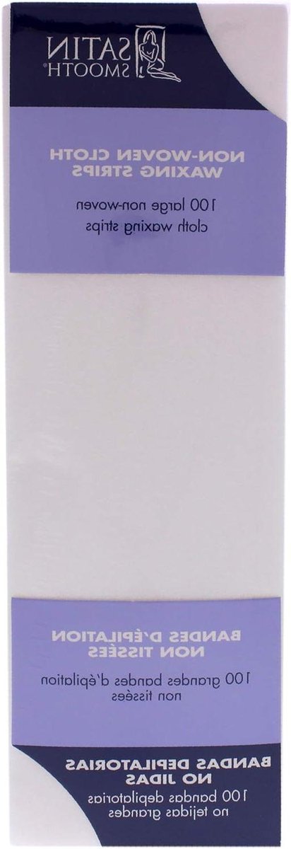 Niet-geweven Doek - Wax Strips - Ontharen Thuis - Duurzame Stof - 100 Stukken - Wit