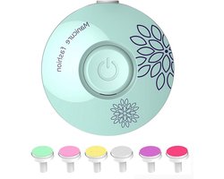 Cankypu 6 Slijpkoppen Set Elektrische Manicure Nagelslijper voor Baby's en Kinderen Baby Nagelknipper Manicure