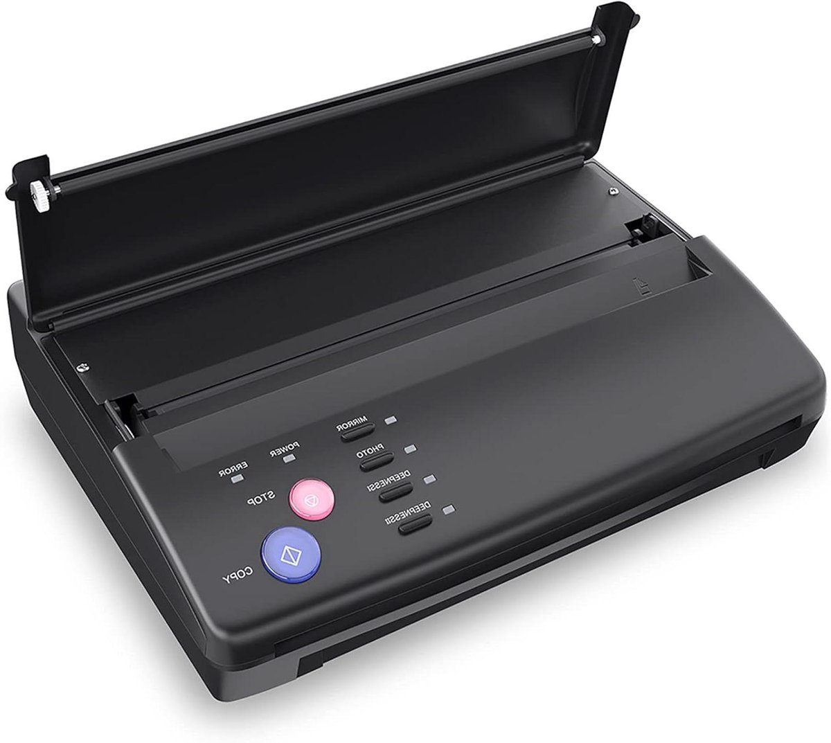 Stencil Printer - Transfer Machine - Tattoo Ontwerpen Maken - Compact Lichtgewicht - A4 A5 Formaat - Zwart