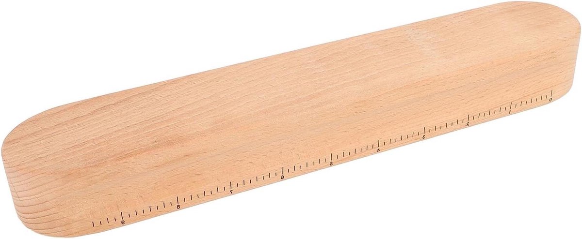 Naai- en Strijkset - Kleermakersgereedschap - Creatief Handwerk - Duurzaam Hout en Metaal - 35 x 13 x 5 cm
